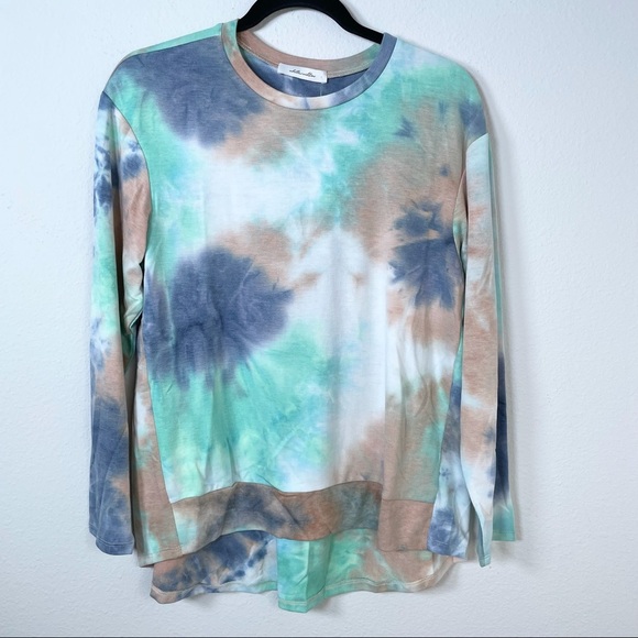 White Willow Tie-Dye Sweater Sz Small - Picture 12 of 13